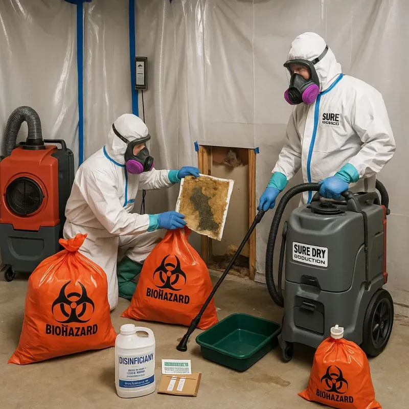 Contaminated Water Handling Protocols process in Carnuel, NM