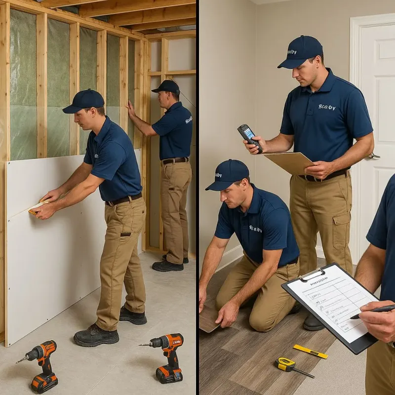 Repairs and Reconstruction process in Carnuel, NM